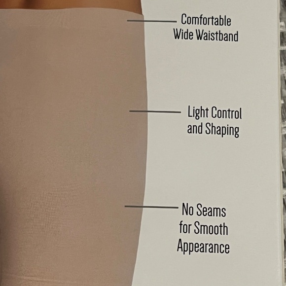 Gloria Vandrebilt 2 Pack SEAMLESS SLIP SHORT Brand New Size XL 8 - Picture 5 of 7